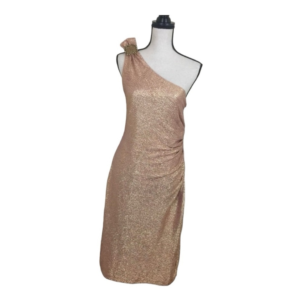 Liliana Gold Dress. Sz 16